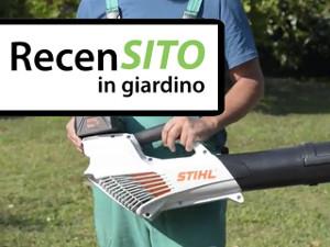 Prova soffiatore a batteria Stihl