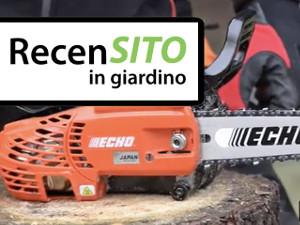 Prova motosega da potatura Echo CS 2511TESC