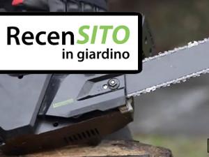 Prova motosega da potatura a batteria Greenworks