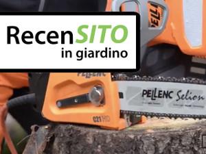 Prova motosega a batteria Pellenc Selion C21