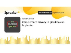 Come creare la privacy in giardino con le piante
