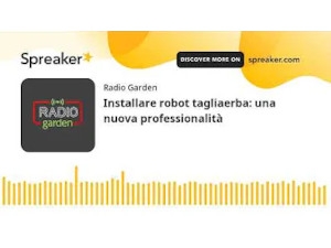 Installare robot tagliaerba: una nuova professionalitÃ 
