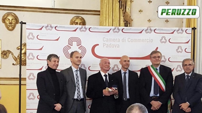 Peruzzo premiata come Impresa Storica 