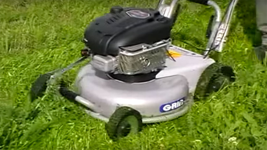 Per tagli professionali: il rasaerba Grin