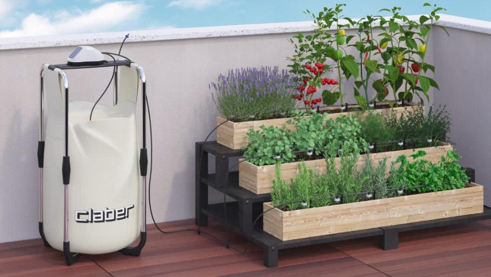 Irrigazione automatica anche per terrazzi e orti pensili