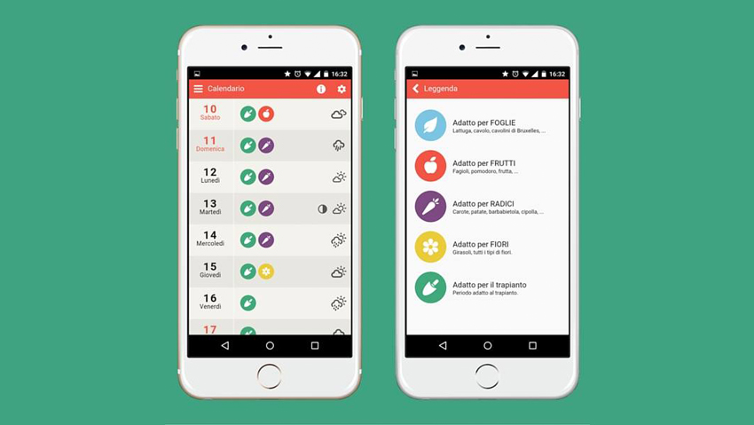 Un assistente giardiniere in un'app per pc e smartphone