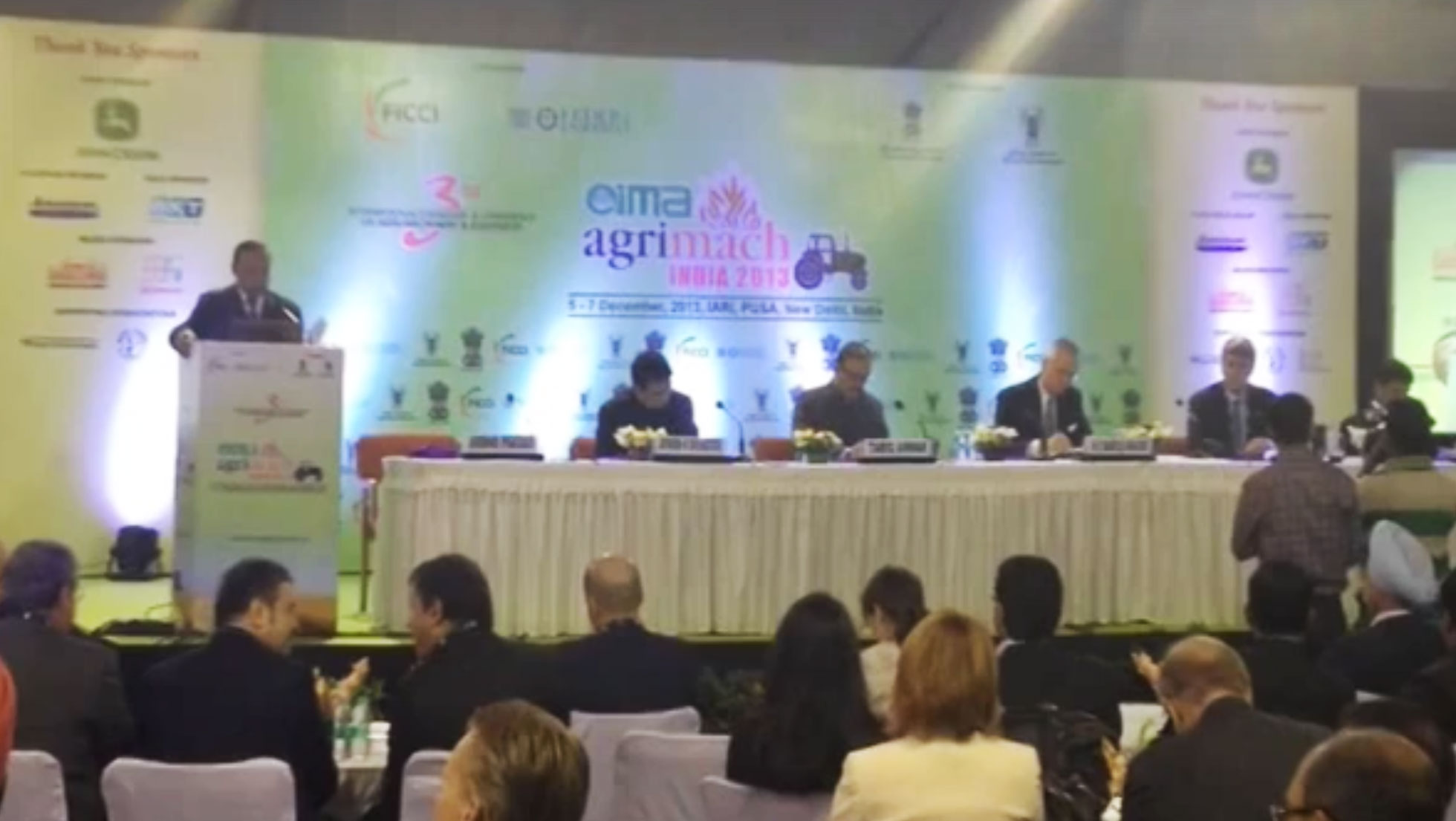 Agrimach: prove in campo in India