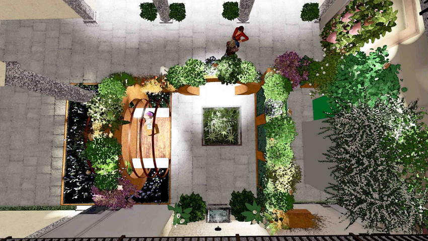 Un giardino sospeso e incontri sul verde a Milano