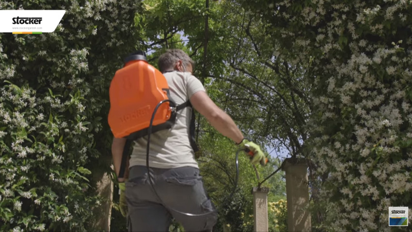 La piÃ¹ leggera pompa a zaino elettrica