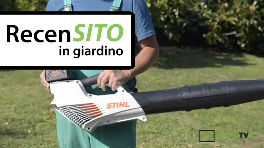 Prova soffiatore a batteria Stihl
