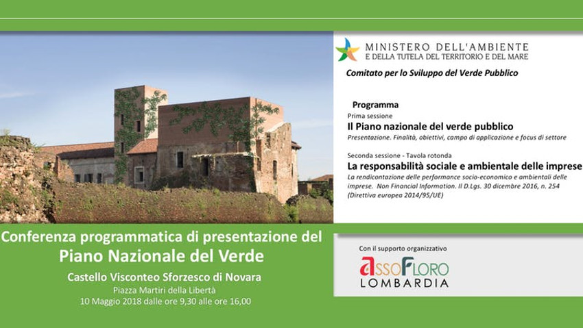 Convegno sul Piano nazionale del verde