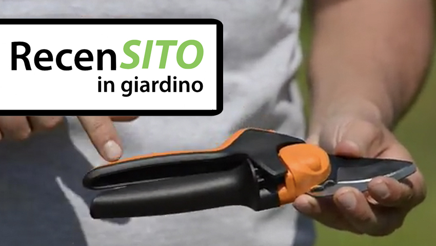 Prova forbici da potatura Fiskars
