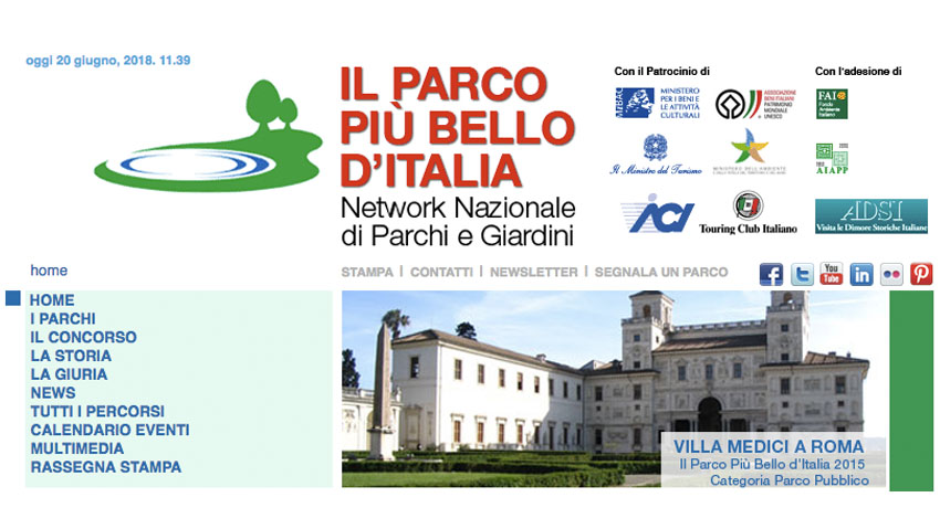Il Parco piÃ¹ bello entra nel Comitato tecnico di GardenTV