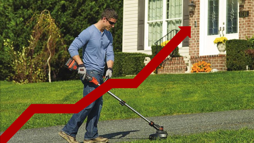 Vendite macchine da giardino: dati 1Â° semestre 2018
