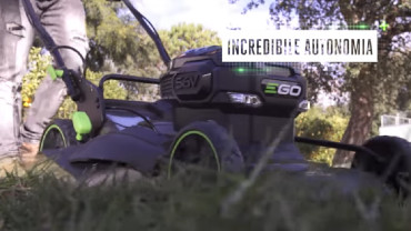 Tagliaerba a batteria potente e per ampie superfici