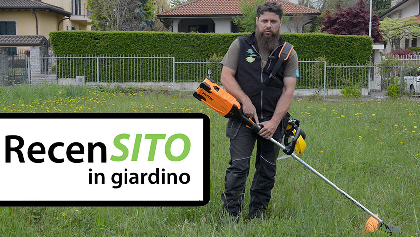 Prova decespugliatore a batteria Pellenc