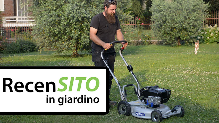 Prova rasaerba professionale Grin PM53 Pro Instart
