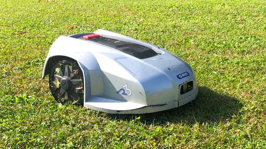 Esclusiva: Grin presenta il suo robot rasaerba