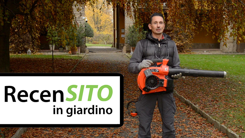 Potente soffiatore a batteria per professionisti