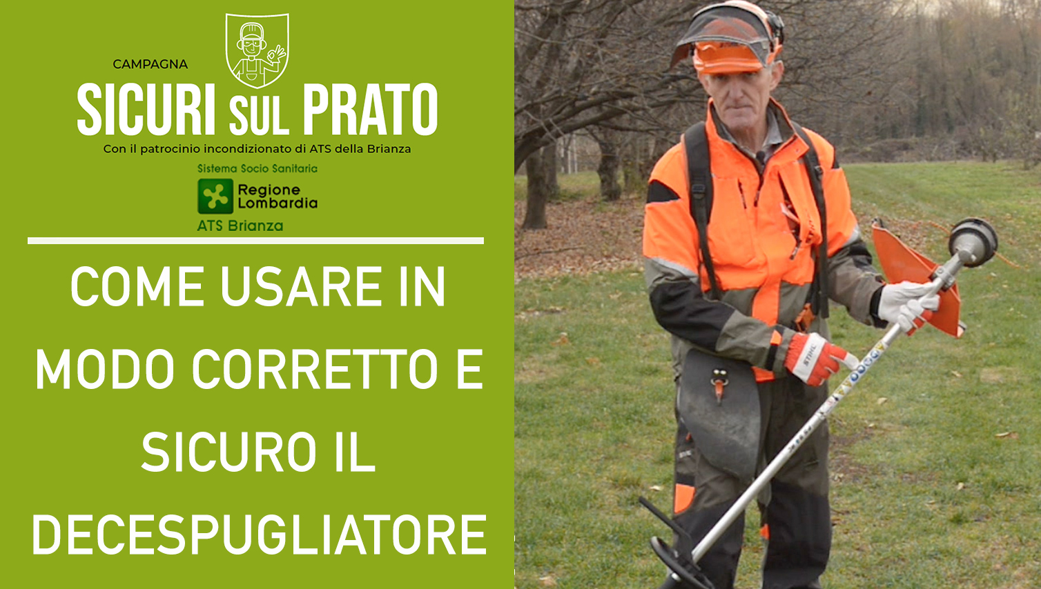 Normative, DPI e consigli per l'uso del decespugliatore
