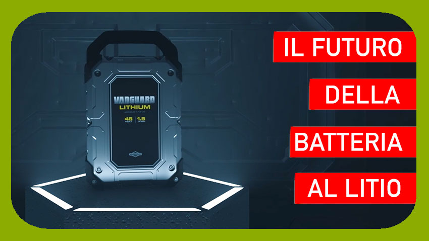 Batteria intercambiabile e versatile