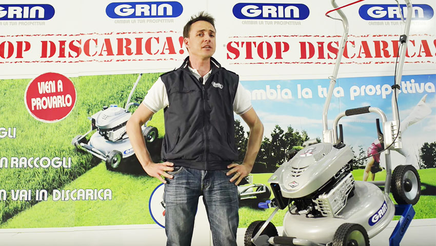Tagliaerba Grin: ecco il modello HM46