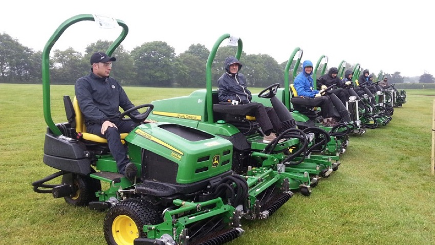 Il campo pratica di John Deere