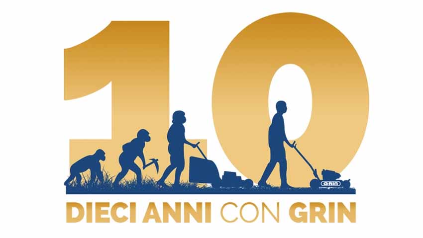 Grin festeggia i primi 10 anni di attivitÃ 